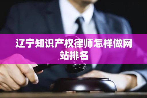 辽宁知识产权律师怎样做网站排名