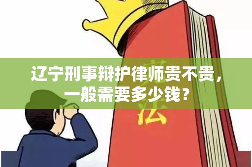 辽宁刑事辩护律师贵不贵，一般需要多少钱？