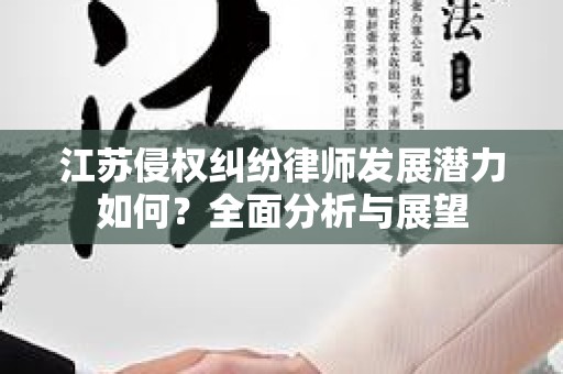 江苏侵权纠纷律师发展潜力如何？全面分析与展望